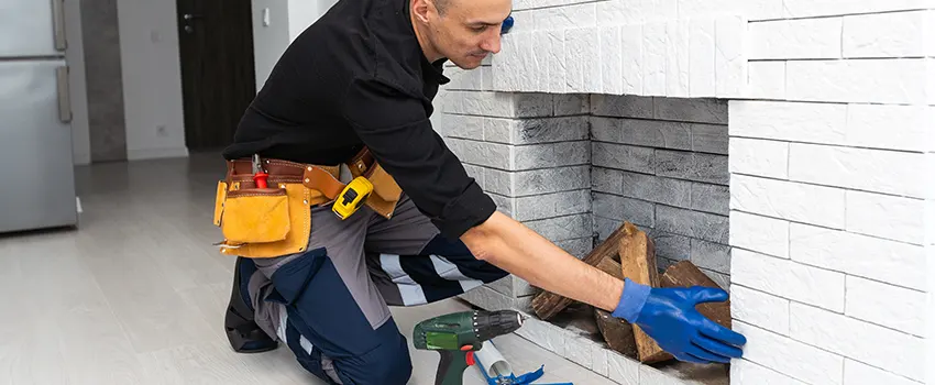 Fireplace Damaged Damper Frame Repair Services in Kansas City, Missouri